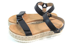 Sun + Stone Oliviah Rylaan Platform Sandal (Women's) - Black - 6 M;  EU 36