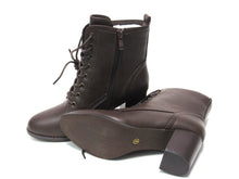 Journee Collection Baylor Lace-Up Ankle Boot (Women's) - Brown - Sz 9 M