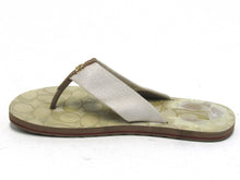 Coach Zak Signature Flip Flops (Women's) - Biege - Sz 6 M