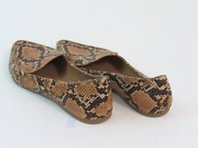 Steve Madden Feather Loafer Flats (Women's) - Snake Print - Sz 8 M Left; 7.5 Rt