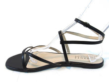 Journee Collection Serissa Strappy Flat Sandal (Women's) - Black - Sz 11 M