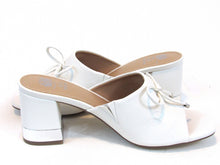GC Shoes Adison Heeled Slide Sandal (Women's) - White - Sz 7.5 M