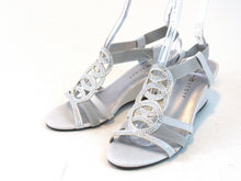 Karen Scott Denice Slingback Wedge Sandal (Women's) - Silver - Sz 9 M