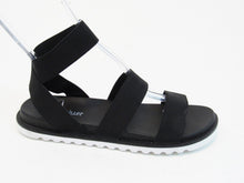 Olivia Miller Nicola Elastic Strap Sandal (Women's) - Black - 9 M; 40 EU