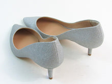 Jewel Badgley Mischka Royalty Pointed Toe Pump (Womens) - Silver - Sz 10 M