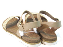 Sun + Stone Mattie Ankle Strap Flat Sandal (Women's) - Natural - Sz 11 M