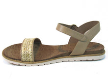 Sun + Stone Mattie Ankle Strap Flat Sandal (Women's) - Natural - Sz 11 M