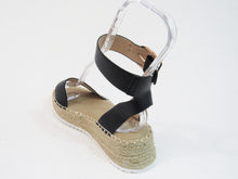 Olivia Miller Almond Beach Espadrille Sandal (Women's) - Black - 8 M
