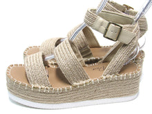 Wild Pair Showstopr Espadrille Platform Wedge Sandal (Women's) - Beige - Sz 10 M