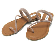 Steve Madden Fiorra Flat Slide Sandal (Women's) - Rose Gold - Sz 9.5 M