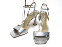 Badgley Mischka Cady Ankle Strap Sandal (Women's) - Silver - Sz 8.5 M
