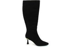 Alfani Cecee Knee-high Pointed Toe Dress Boot (Women's) - Black - Sz 5.5 M
