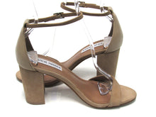 Steve Madden Declair Block Heeled Dress Sandal (Women's) - Biege - Sz 7 M