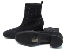 Kenneth Cole Rida Stretch Jewel Dress Bootie (Women's) - Black - Sz 9.5 M