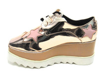 Stella McCartney Elyse Platform Shoes (Women's) - Metallic Rose Gold - Sz 6.5 M