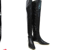 Michael Kors Cosmos Over The Knee Fashion Boot (Women's) - Black - Sz 7.5 M