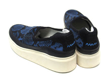 Franco Sarto L-Lin Platform Fashion Sneaker (Women's) - Blue/Black - Sz 8 M