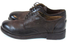 Barneys New York Silk Leather Oxford Derby Shoe (Men's) - Brown - Sz 10.5 M
