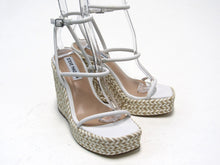 Steve Madden Unify Ankle-Strap Wedge Sandal (Women's) - White - Sz 5.5 M