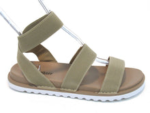 Olivia Miller Nicola Flat Sandal (Women's) - Biege - Sz 9 M
