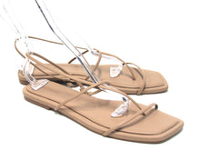 Steve Madden Lynley Slingback Flat Sandal (Women's) - Natural - Sz 11 M