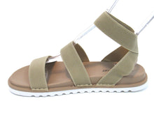 Olivia Miller Nicola Flat Sandal (Women's) - Biege - Sz 9 M