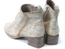 Hispanitas Embossed Patent Pointed Toe Bootie (Women's) - Natural - Sz 37.5 EU