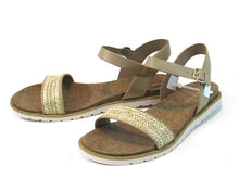 Sun + Stone Mattie Ankle Strap Flat Sandal (Women's) - Natural - Sz 11 M