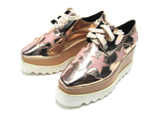 Stella McCartney Elyse Platform Shoes (Women's) - Metallic Rose Gold - Sz 6.5 M