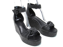 On 34th Nihari Ankle-Strap Platform Wedge (Women's) - Black - Sz 8.5 M