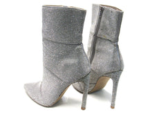Steve Madden Winona Mid-calf High Heel Boot (Women's) - Silver - Sz 9.5 M