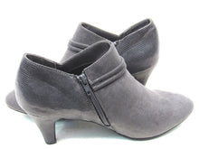 Karen Scott Melanni Faux Suede Dress Ankle Boot (Women's) - Grey - Sz 11 M