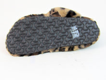 Faux Fur Slipper (Women's) - Leopard Print - 6 M
