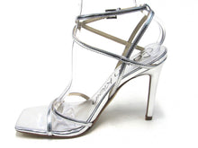 Calvin Klein Tegin Strappy Heeled Dress Sandal (Women's) - Silver - Sz 8 M