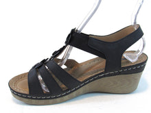 GC  Shoes - Good Choice Beck Wedge Sandal (Women's) - Black - Sz 8.5 M