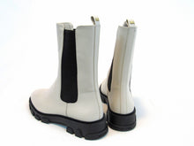 Michael Kors Ridley High Leg Chelsea Boot (Women's) - Light Cream - Sz 9 M