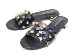 BCBGeneration Derla Embellished Slide Sandal (Women's) - Black - Sz 6.5 M