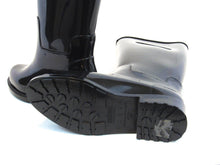 Melissa Fullness Mid-Calf Rain Boot (Women's) - Black - Sz 7 M