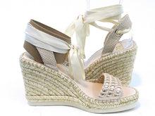 Vince Camuto Brisshel Espadrille Platform Wedge (Women's) - Cream - Sz 11 M