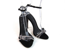 Aqua Embellished High Heel Dress Sandal (Women's) - Black - Sz 6.5 M