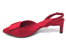 Anne Klein Iva Slingback Pointed Toe Pump (Women's) - Red - Sz 8 M