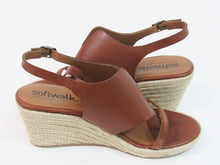 SoftWalk Hudson Espadrille Wedge Sandal (Women's) - Toffee - 9 1/2 M