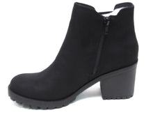 Sun + Stone Morghan Lug Sole Block Heel Ankle Boot (Women's) - Black - Sz 8 M