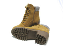 Wild Pair Bentli Embellished Lug Sole Combat Boot (Women's) - Tan - Sz 10 M