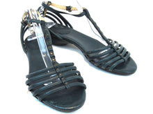 Frye Naomi Strappy Leather Sandal - Green - Sz 10 M