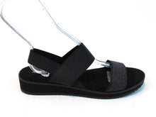 Anne Klein Mayla Slingback Wedge Sandal (Women's) - Black - Sz 10 M