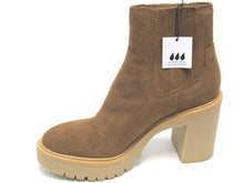 Dolce Vita Caster H2O Lug Sole Suede Ankle Boot (Women's) - Brown - Sz 7 M