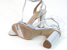 Badgley Mischka Nicoline Heeled Dress Sandal (Women's) - Silver - 9 M; 40 EU