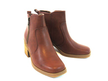 B.O.C. Lexy Side Zip Comfort Ankle Boot (Women's) - Brown - Sz 8.5 M